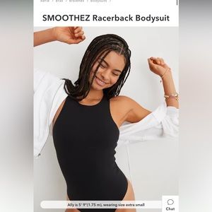 SMOOTHEZ Racerback Bodysuit Aerie
